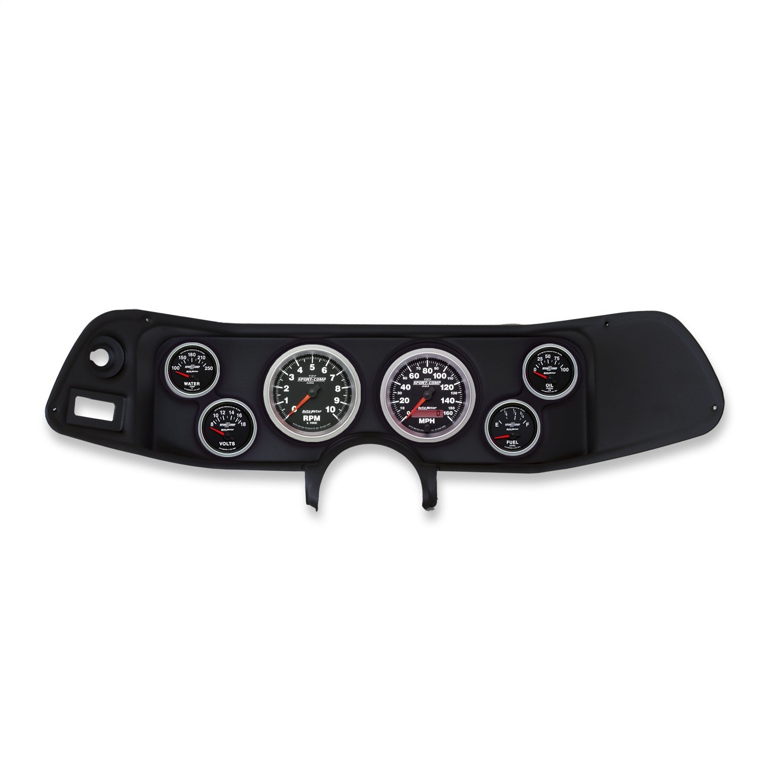 6 GAUGE DIRECT-FIT DASH KIT, CAMARO 70-78, SPORT-COMP II
