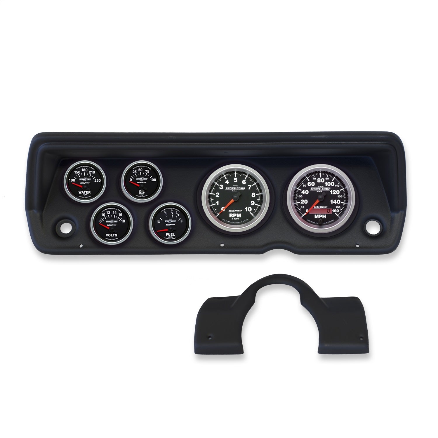 6 GAUGE DIRECT-FIT DASH KIT, CAMARO 79-81, SPORT-COMP II