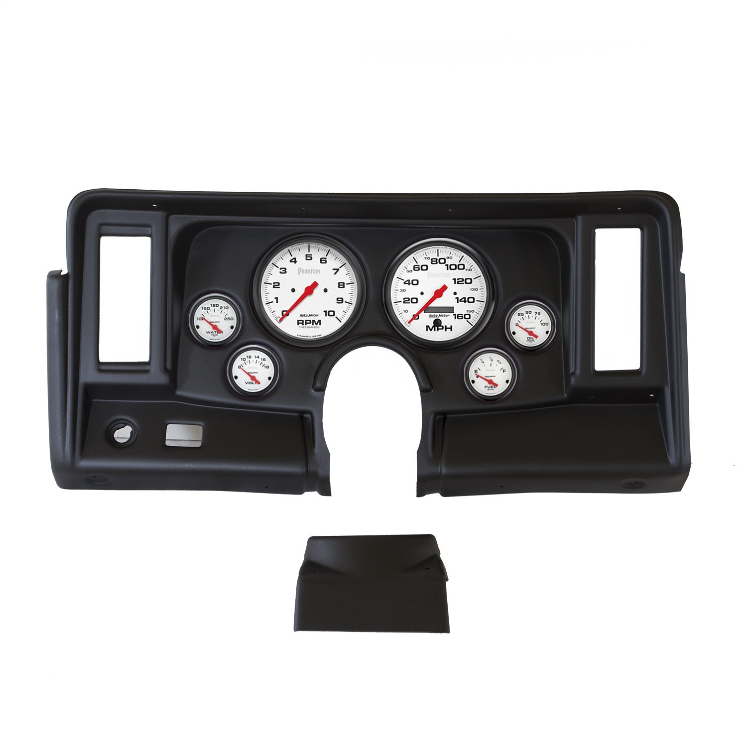 6 GAUGE DIRECT-FIT DASH KIT, NOVA 69-76, PHANTOM