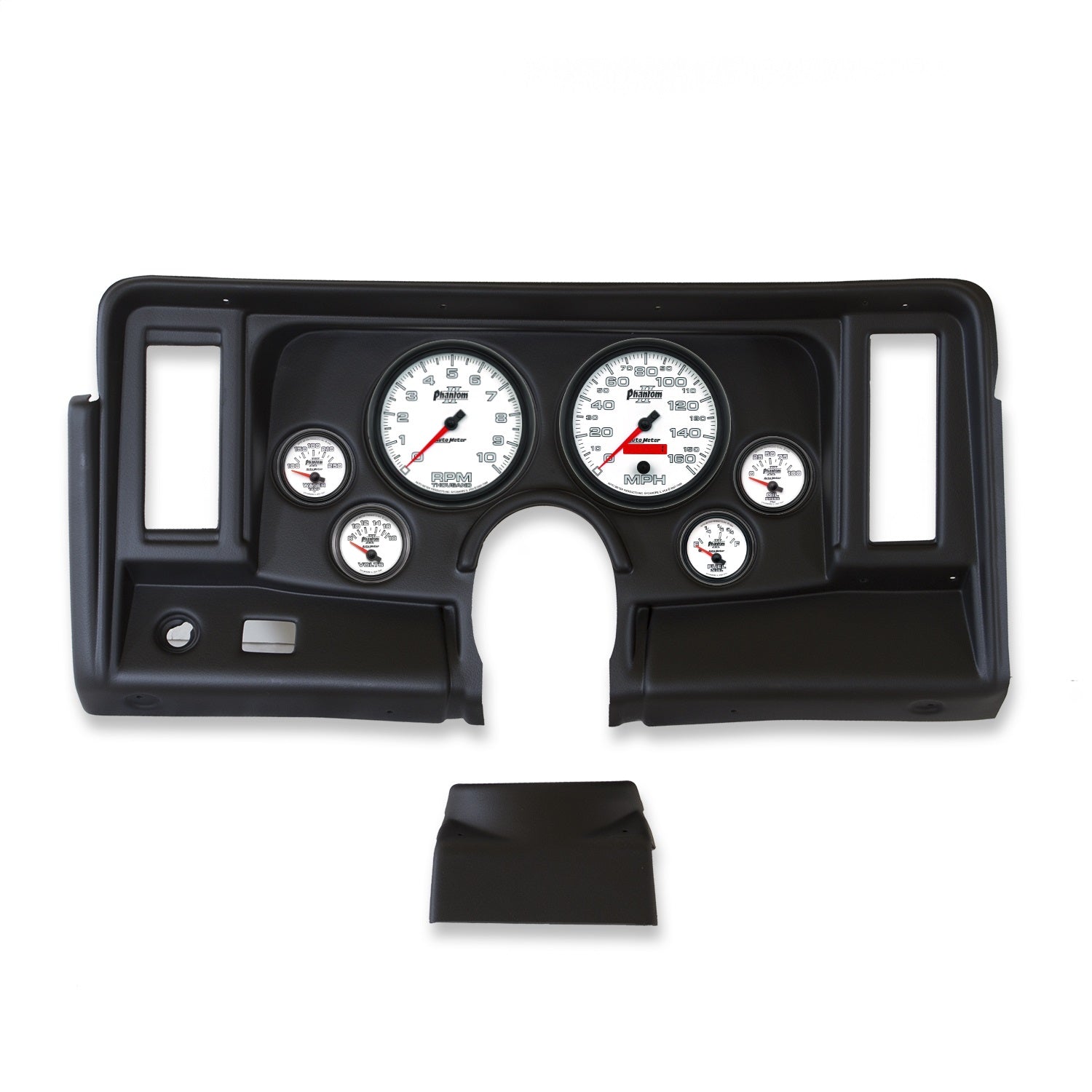 6 GAUGE DIRECT-FIT DASH KIT, NOVA 69-76, PHANTOM II