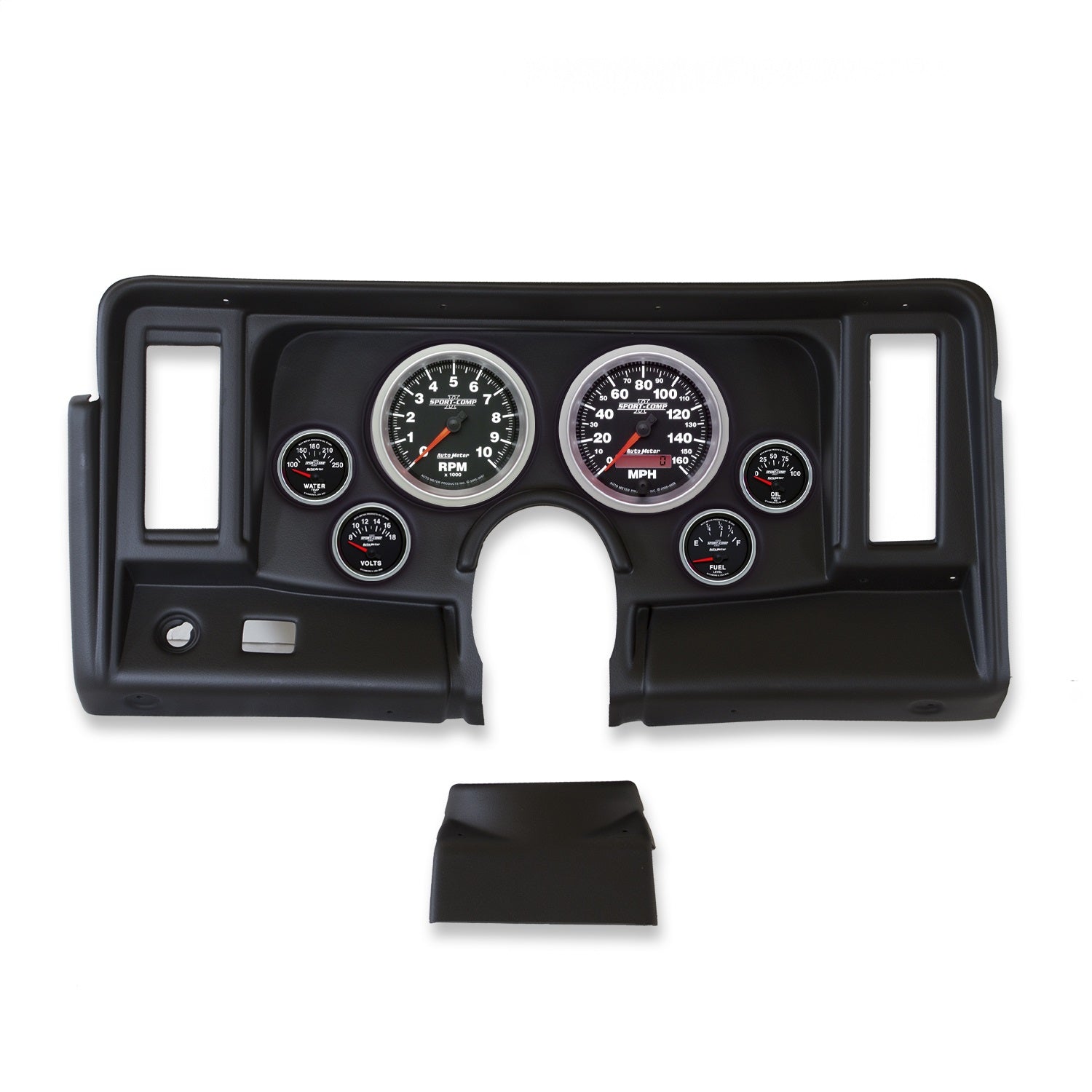 6 GAUGE DIRECT-FIT DASH KIT, NOVA 69-76, SPORT-COMP II