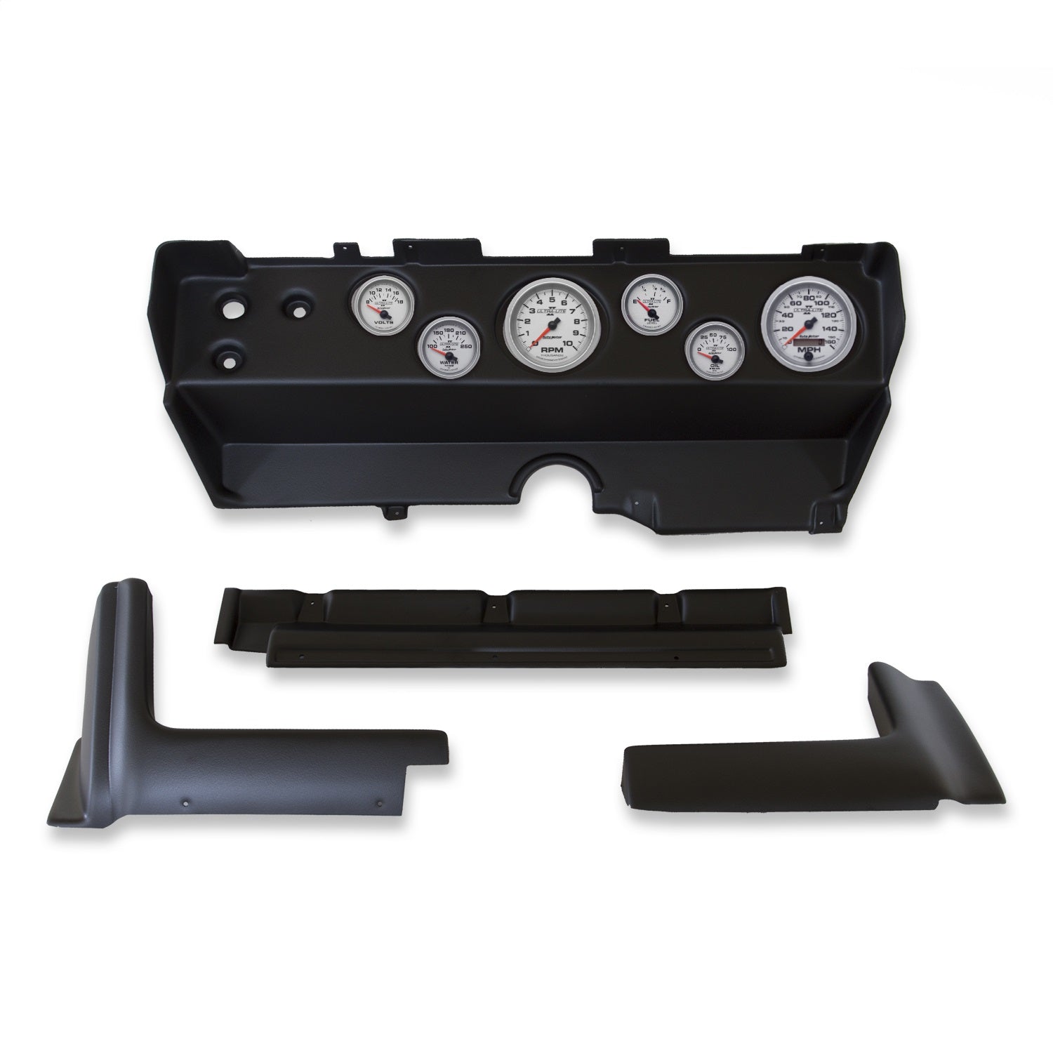 6 GAUGE DIRECT-FIT DASH KIT, E-BODY / CUDA / CHALLENGER 70-74, ULTRA-LITE II
