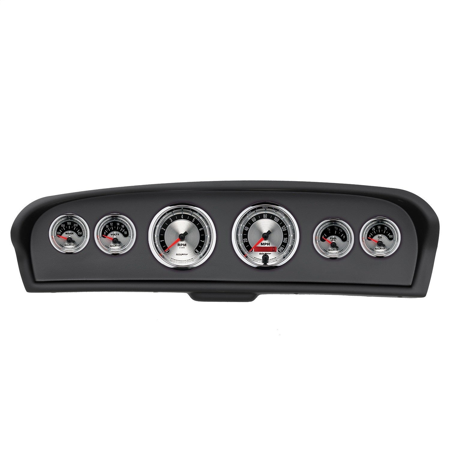 6 GAUGE DIRECT-FIT DASH KIT, FORD TRUCK 61-66, AMERICAN MUSCLE