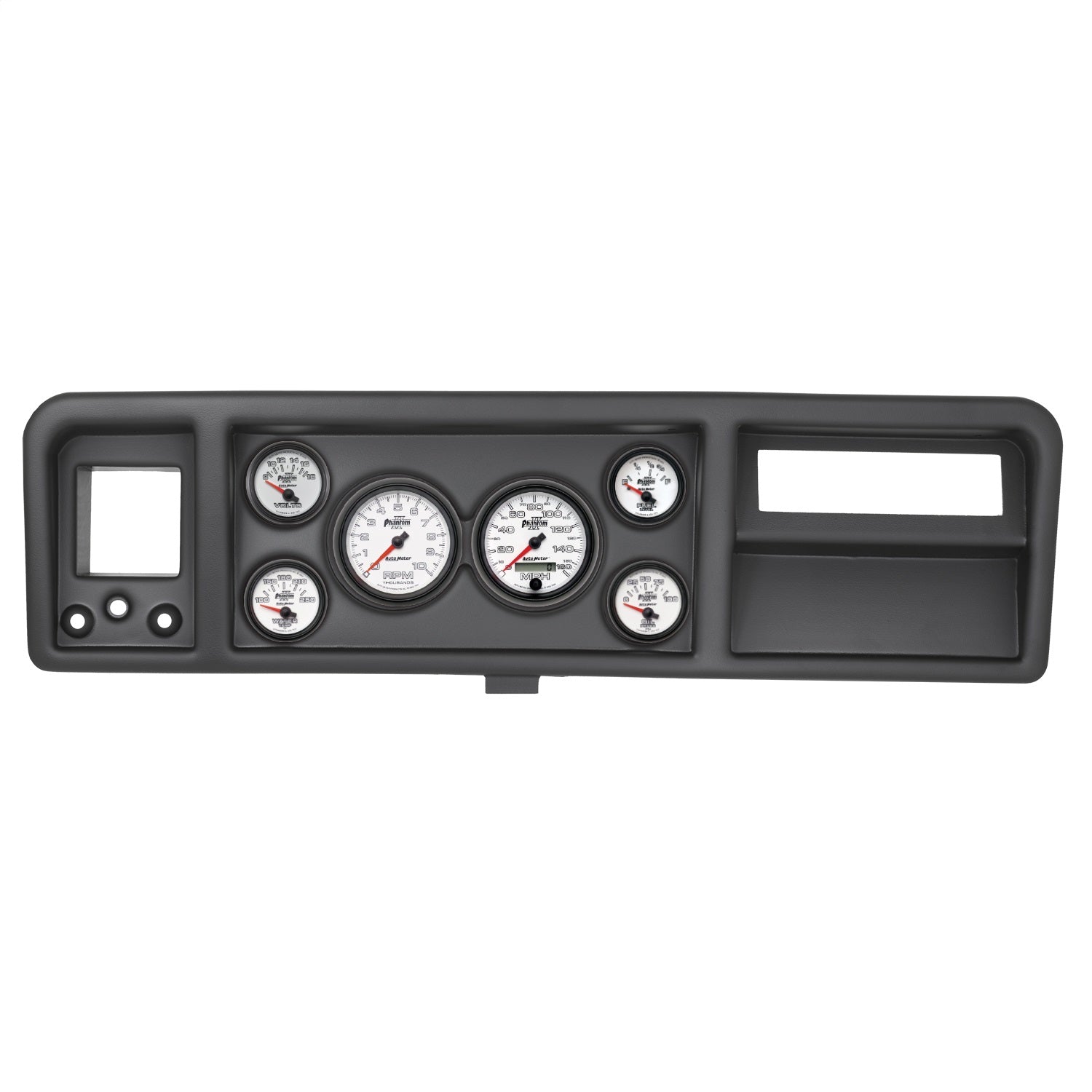 6 GAUGE DIRECT-FIT DASH KIT, FORD TRUCK 73-79, PHANTOM II