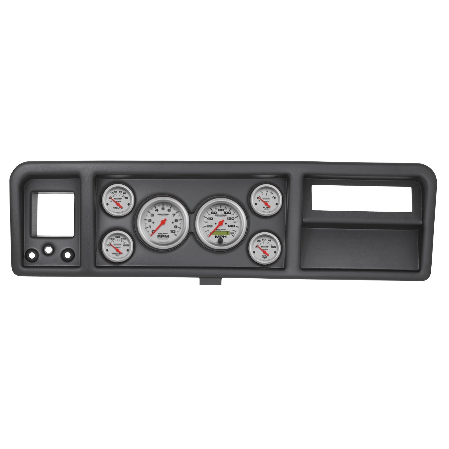 6 GAUGE DIRECT-FIT DASH KIT, FORD TRUCK 73-79, ULTRA-LITE