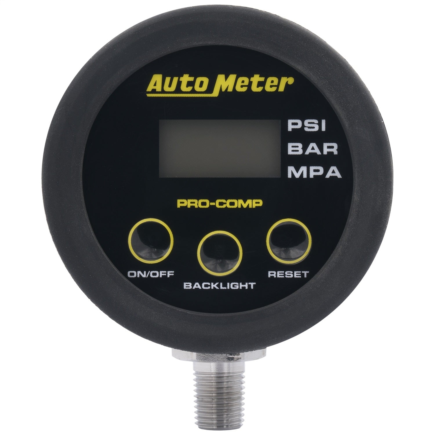 GAUGE HEAD ONLY, TIRE PRESS, 50 PSI / 3.45 BAR, RACE DIGITAL, BACKLIT W/ MEM, PRO-COMP