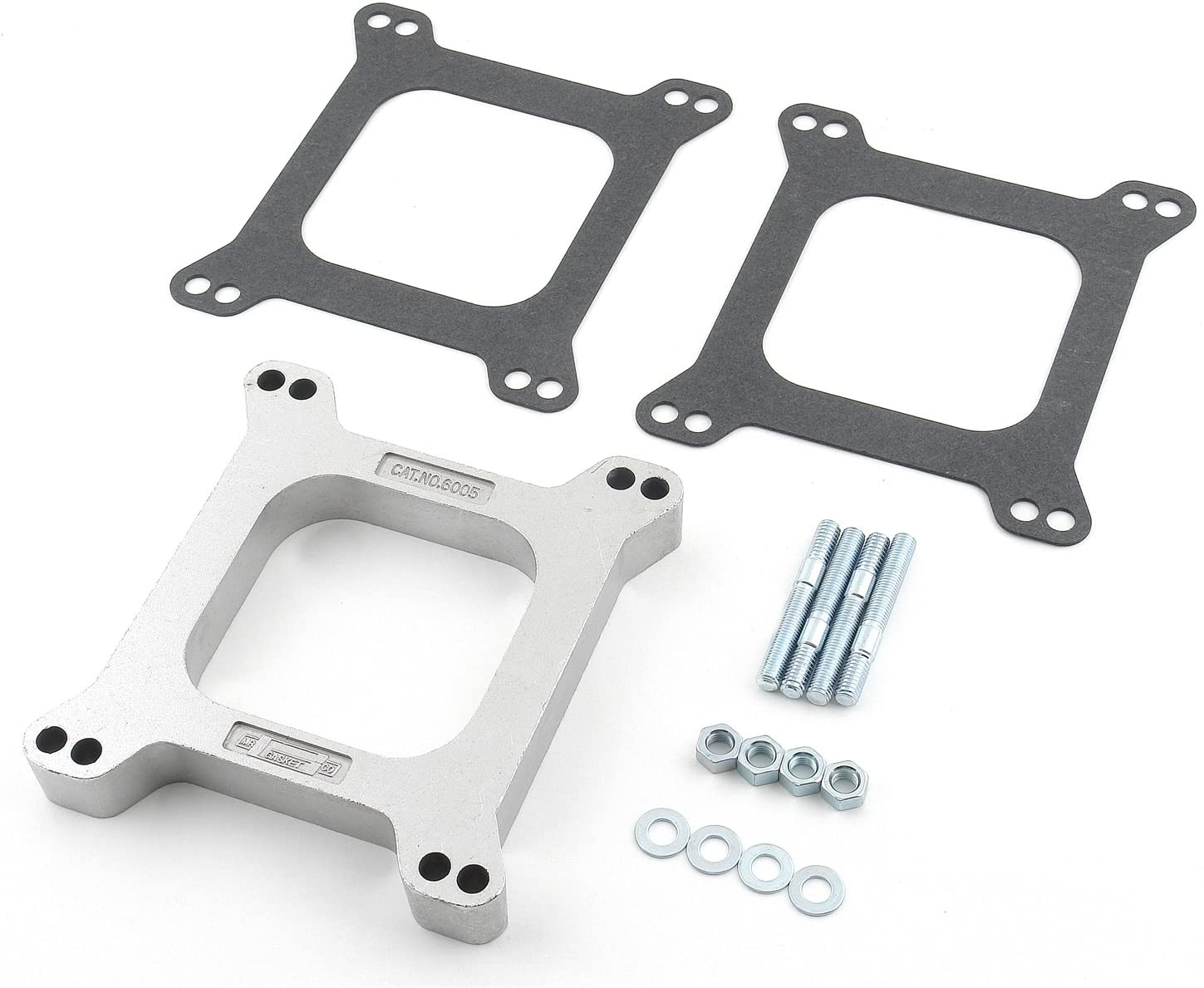 Mr. Gasket 6005 Carburetor Spacer - 1" - Aluminum.