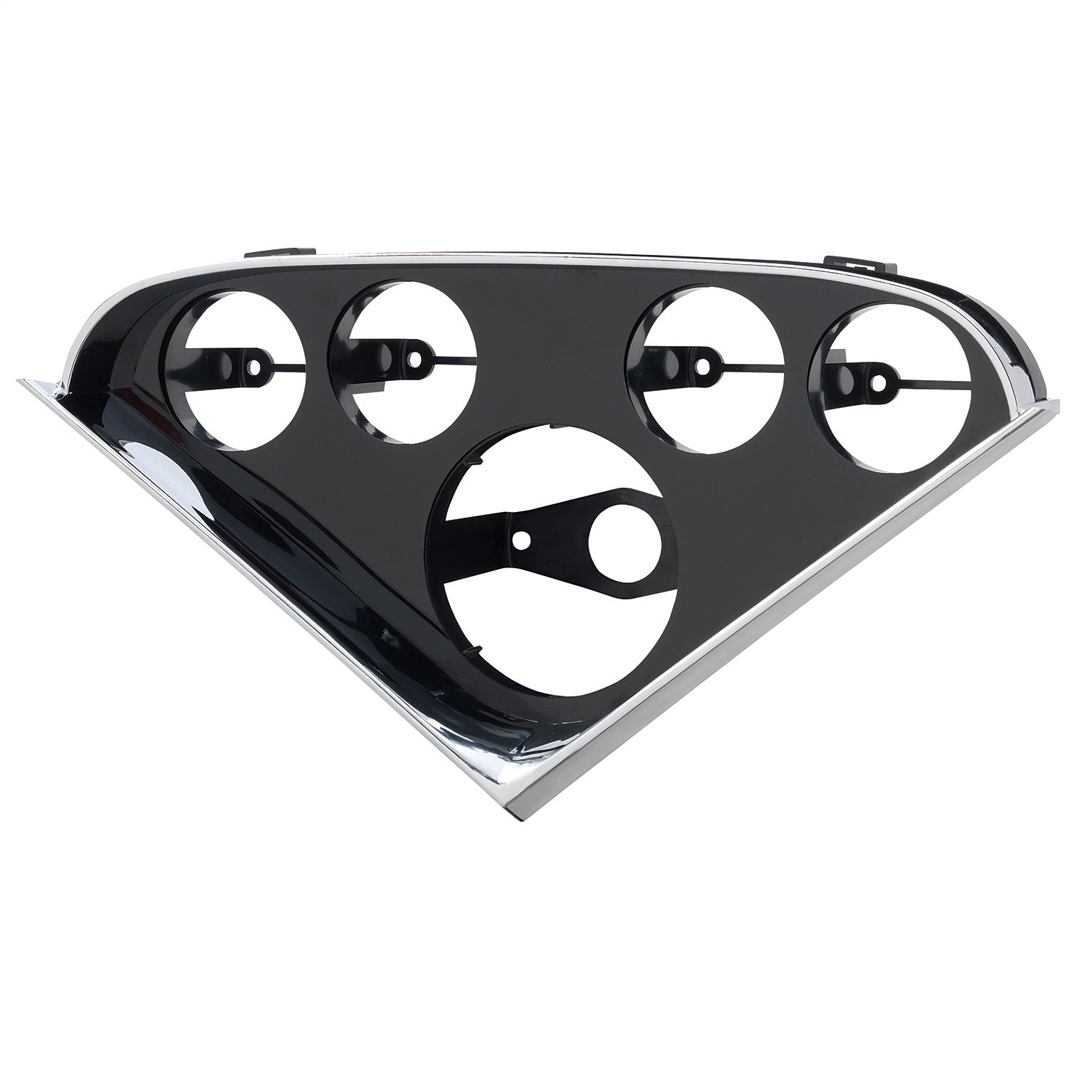 DIRECT FIT DASH PANEL, (3-3/8", 2-1/16" X4), CHEVY TRUCK 55-59