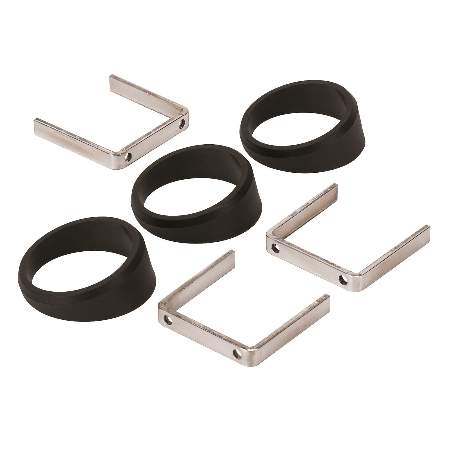 ANGLE RINGS, 3 PCS., BLACK, FOR 2-1/16" GAUGES