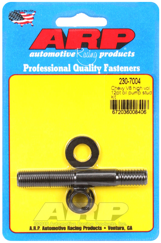ARP 230-7004 Chevy V8 High Volume 12PT Oil Pump Stud Kit