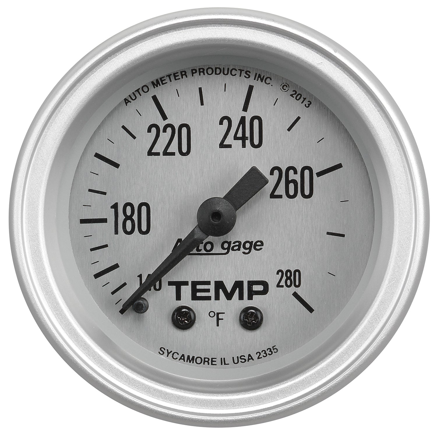 2-1/16" WATER TEMPERATURE, 140-280 °F, AUTO GAGE