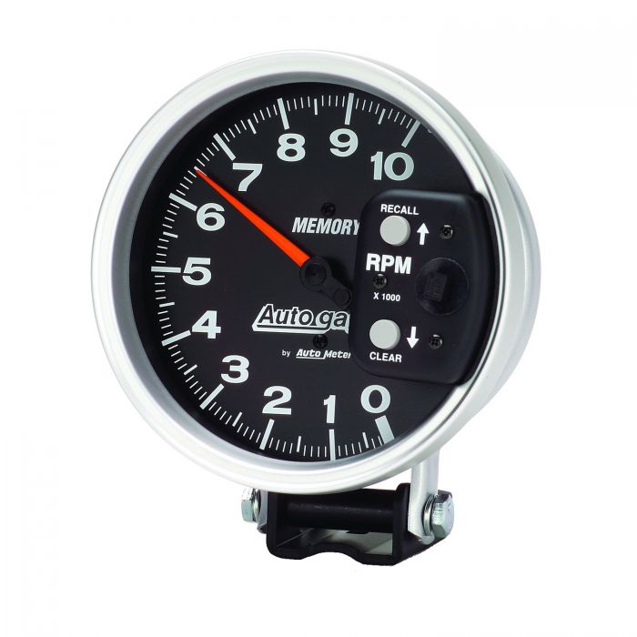 Autometer 233902 Autogage Memory Tachometer, 5", 0-10,000 RPM