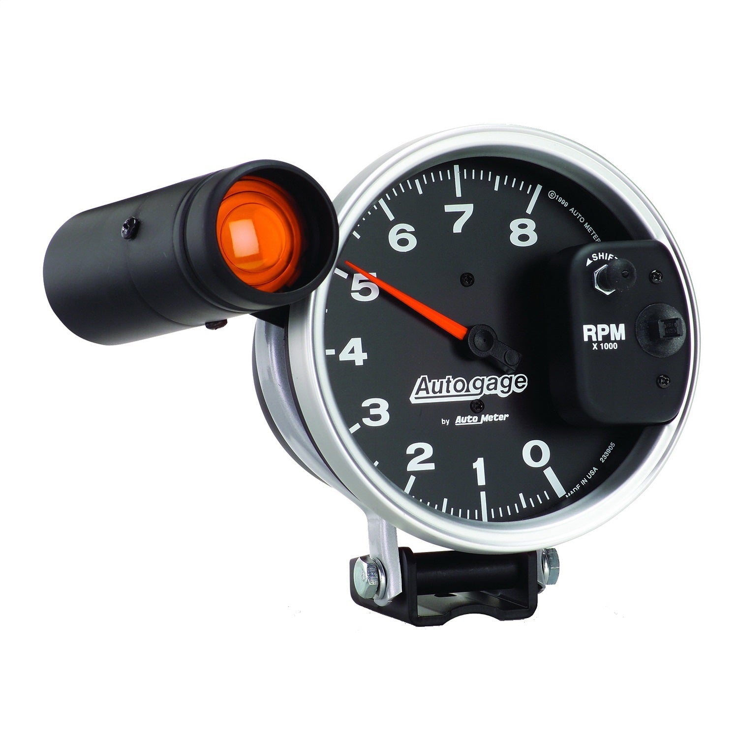 5" PEDESTAL TACHOMETER, 0-8,000 RPM, AUTO GAGE