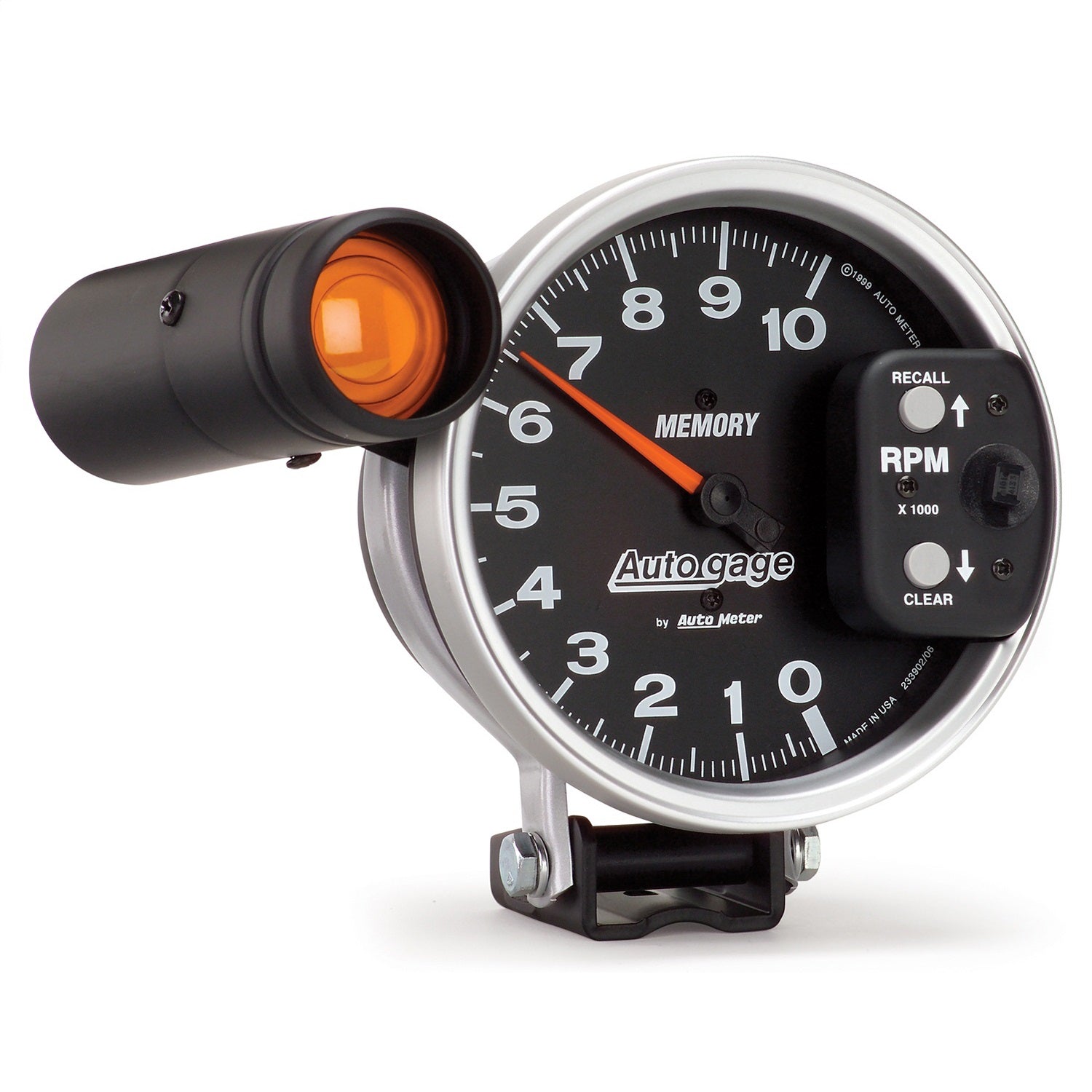 5" PEDESTAL TACHOMETER, 0-10,000 RPM, AUTO GAGE