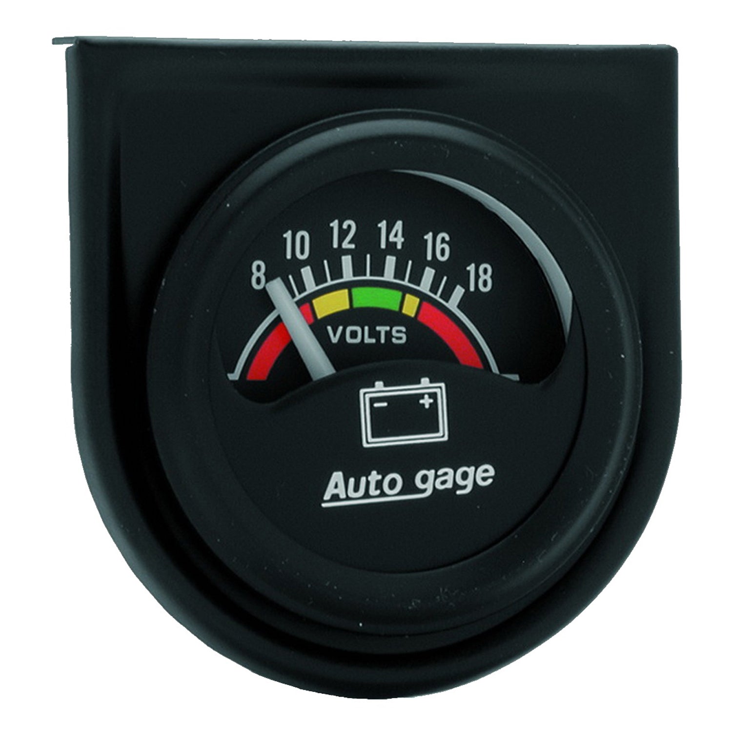 1-1/2-1/16" VOLTMETER, 8-18V, AUTO GAGE