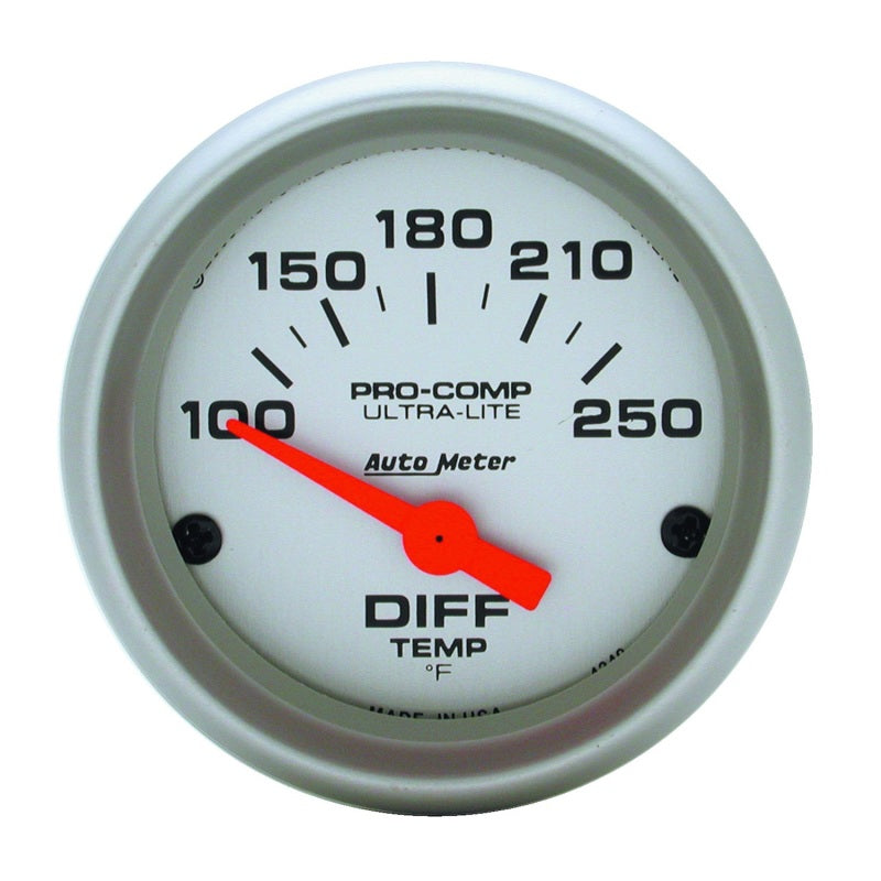 2-1/16" DIFFERENTIAL TEMPERATURE, 100-250 °F, ULTRA-LITE