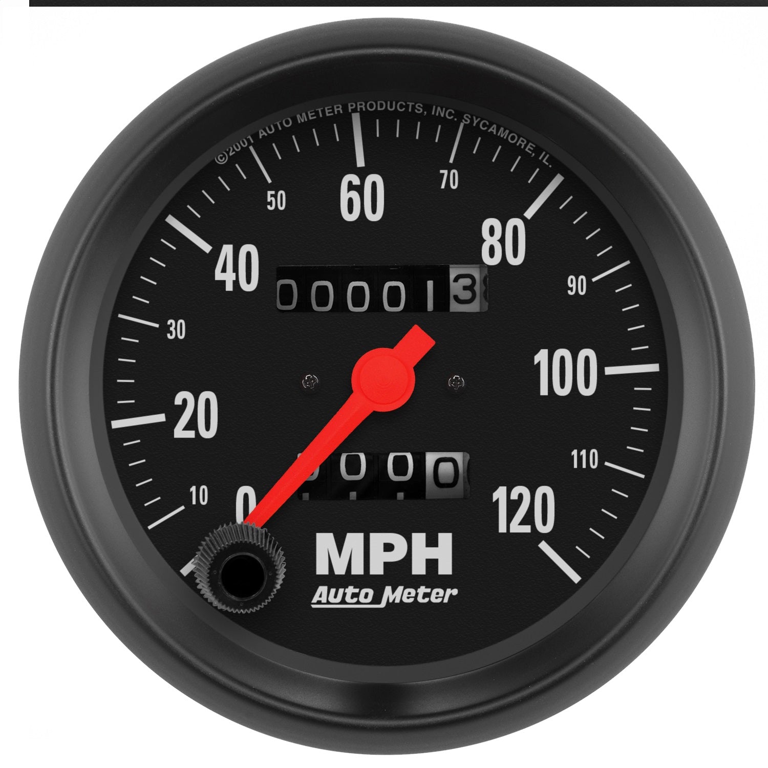 3-3/8" SPEEDOMETER, 0-120 MPH, Z-SERIES