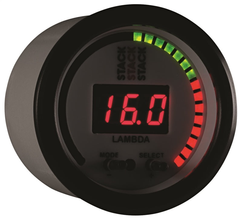 WIDEBAND AIR-FUEL RATIO (LAMBDA), PRO-CONTROL, 52MM, WHT