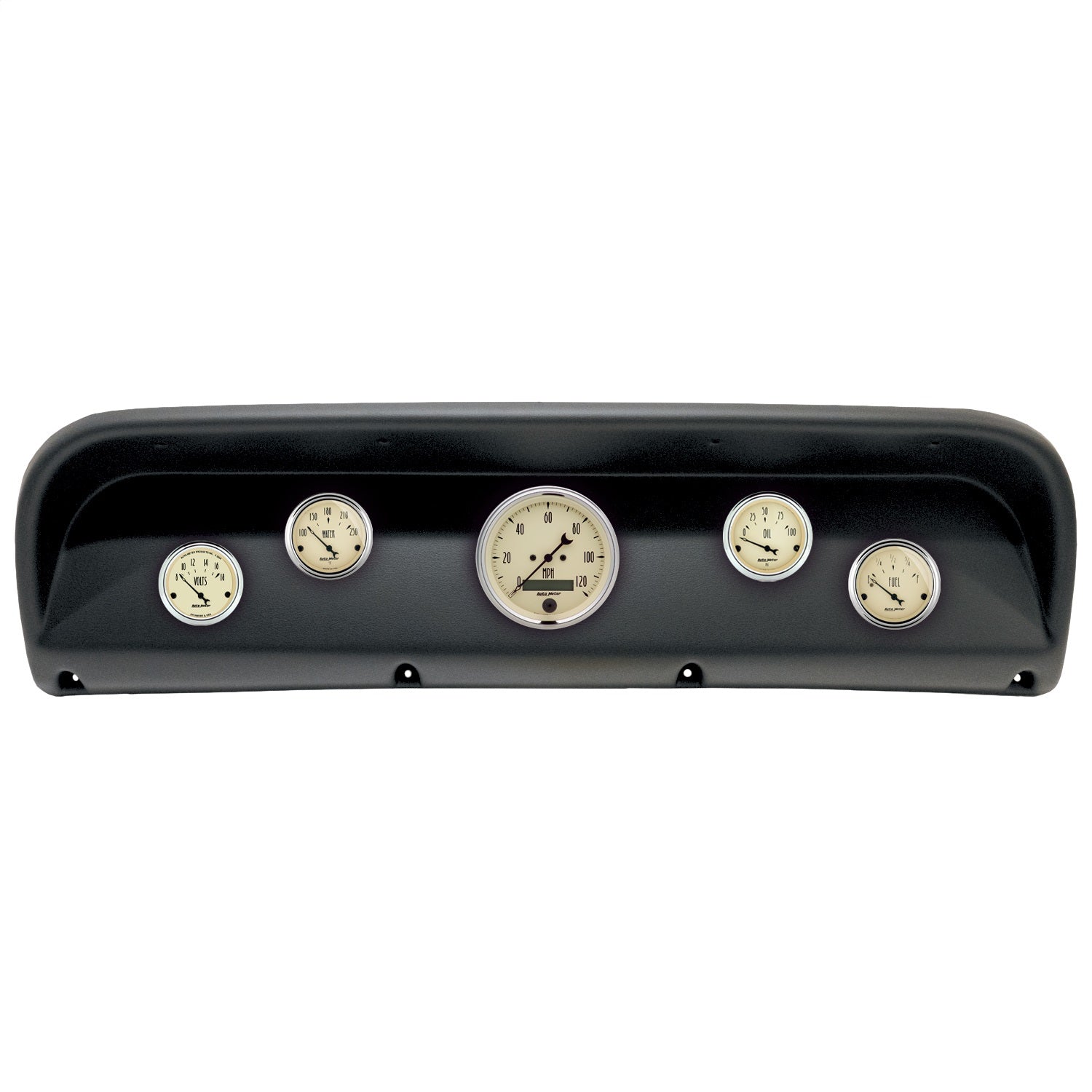 5 GAUGE DIRECT-FIT DASH KIT, FORD TRUCK 67-72, ANTIQUE BEIGE