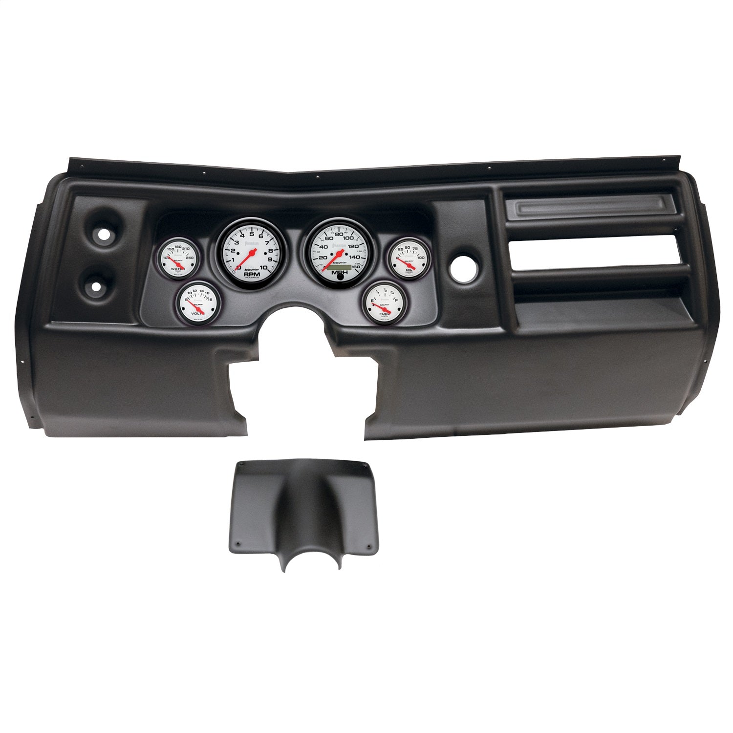 6 GAUGE DIRECT-FIT DASH KIT, CHEVY CHEVELLE NO VENT 68, PHANTOM