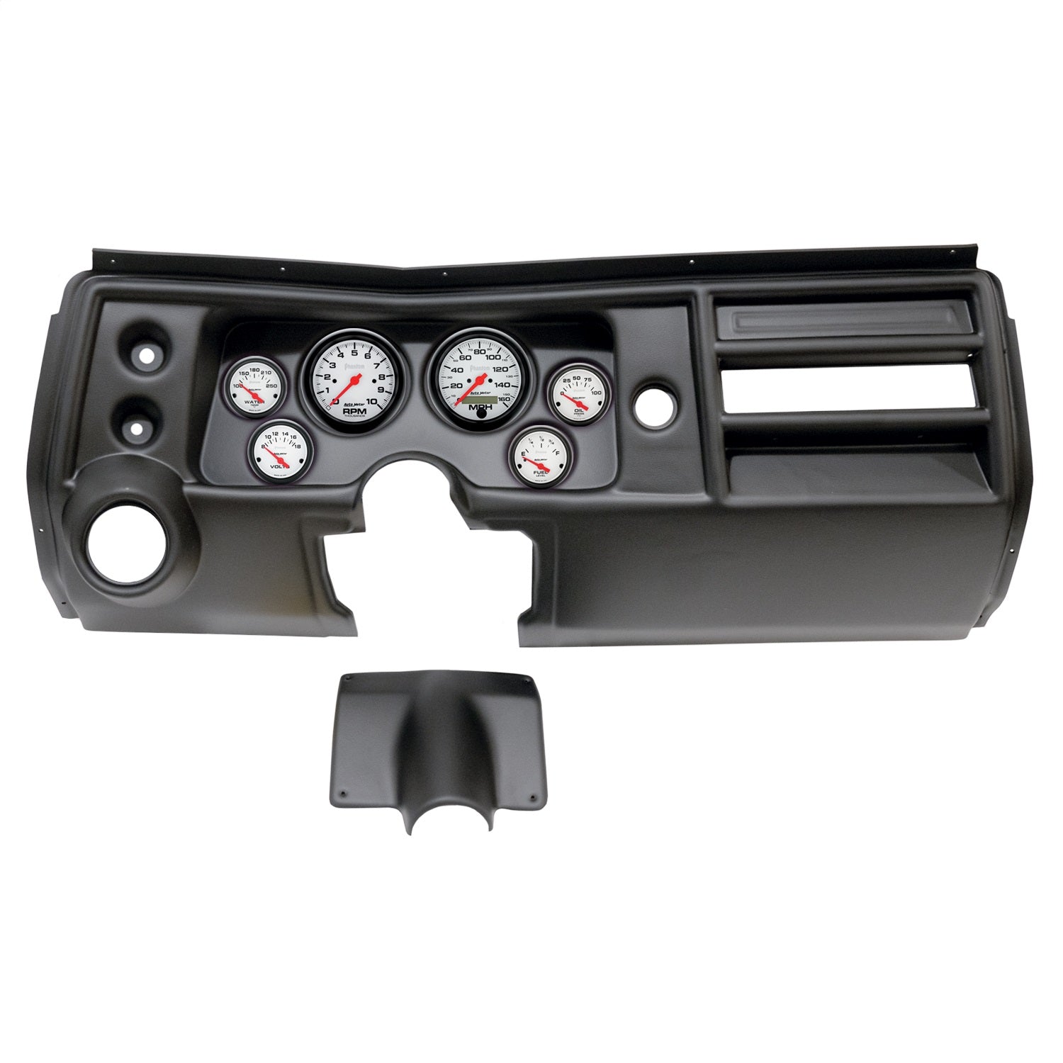 6 GAUGE DIRECT-FIT DASH KIT, CHEVY CHEVELLE  VENT 68, PHANTOM