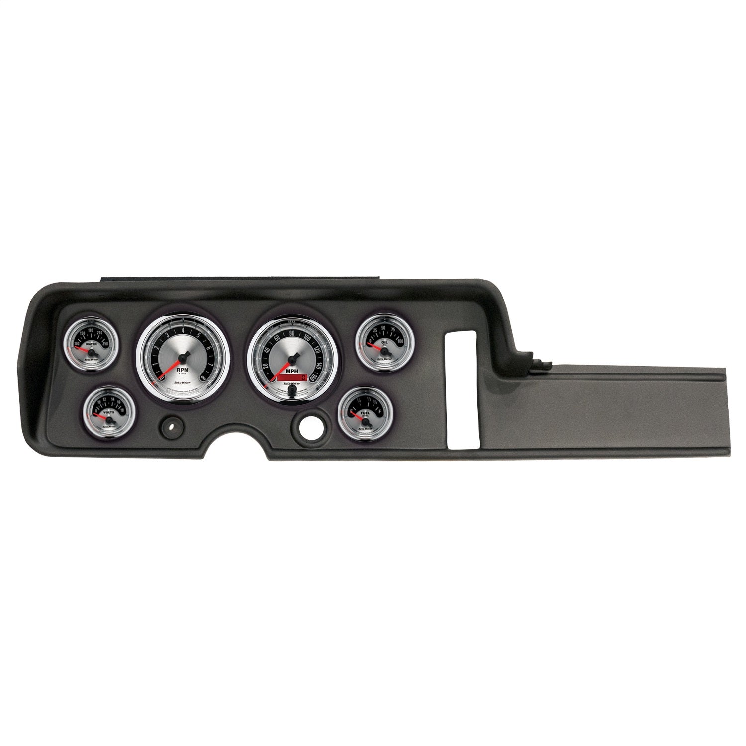6 GAUGE DIRECT-FIT DASH KIT, PONTIAC GTO/LEMANS 68, AMERICAN MUSCLE