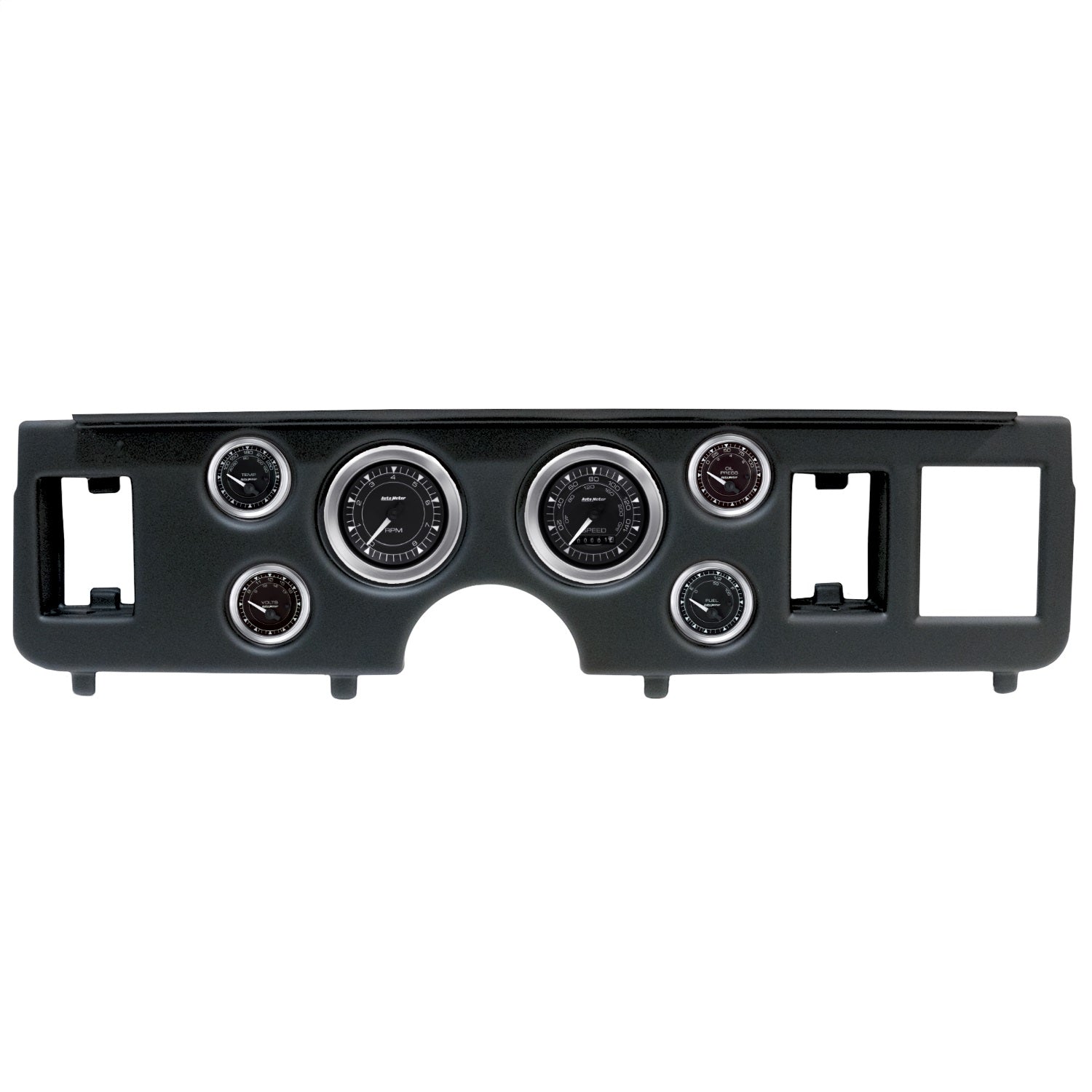 6 GAUGE DIRECT-FIT DASH KIT, FORD MUSTANG 79-86, CHRONO