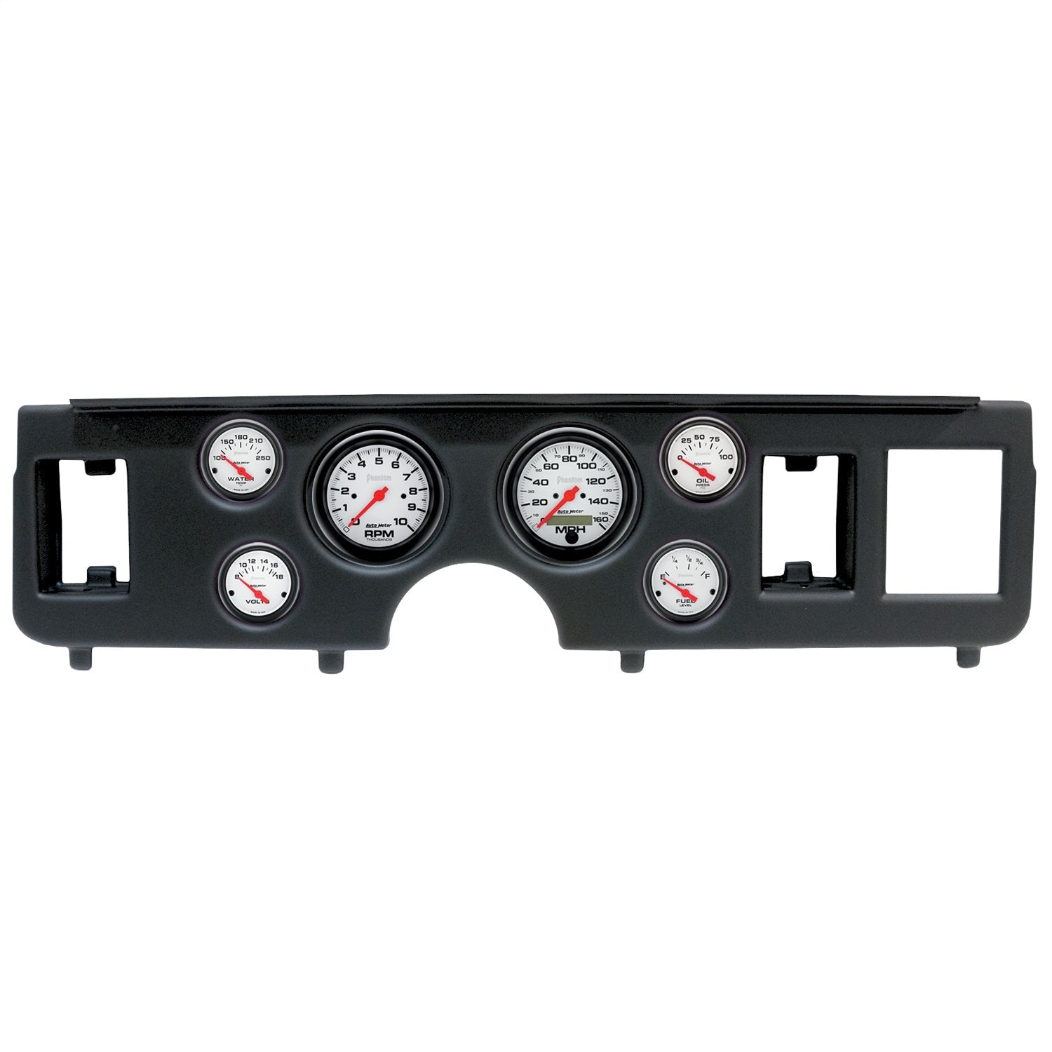 6 GAUGE DIRECT-FIT DASH KIT, FORD MUSTANG 79-86, PHANTOM