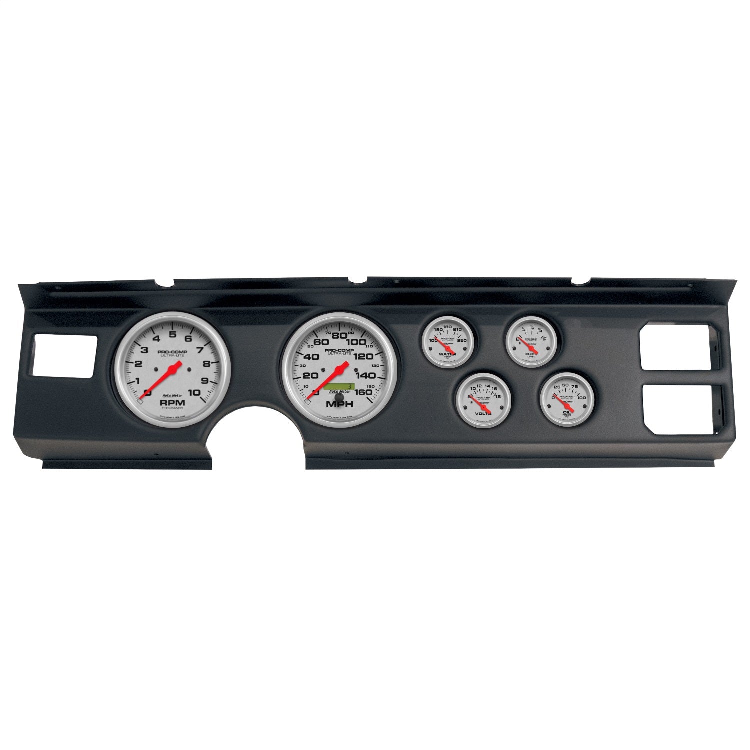 6 GAUGE DIRECT-FIT DASH KIT, PONTIAC FIREBIRD 82-84, ULTRA-LITE