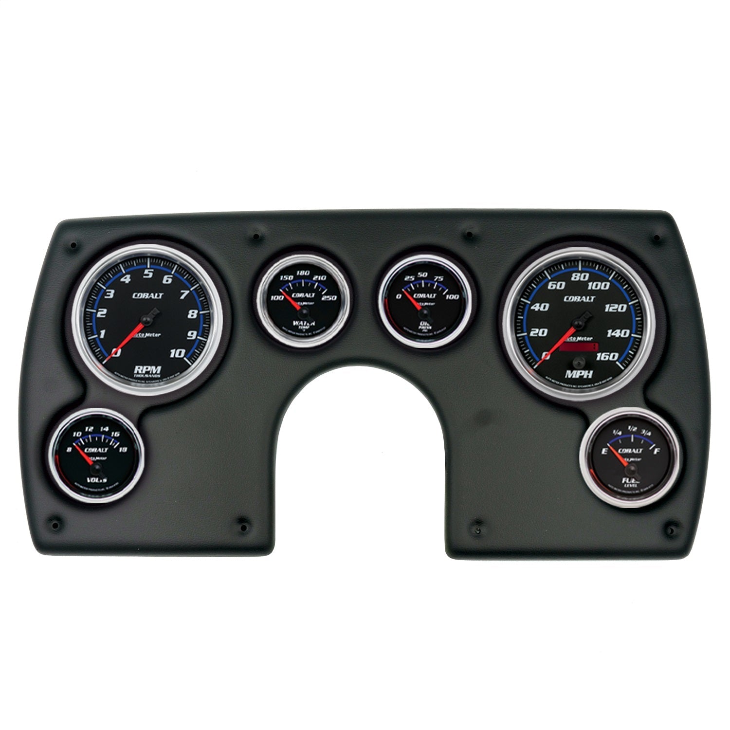 6 GAUGE DIRECT-FIT DASH KIT, CHEVY CAMARO 82-89, COBALT