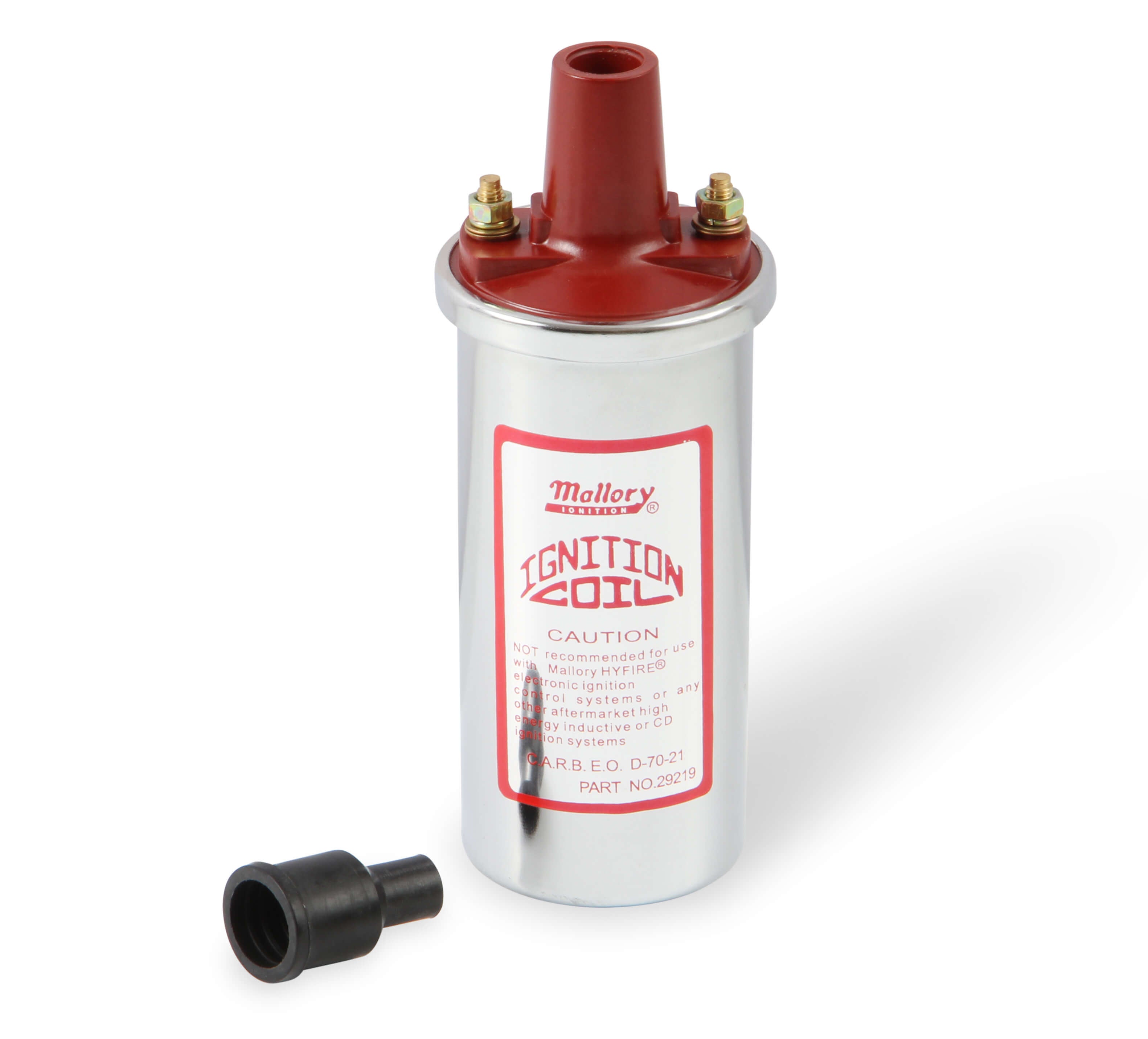 Mallory 29219 Universal Chrome Canister Coil