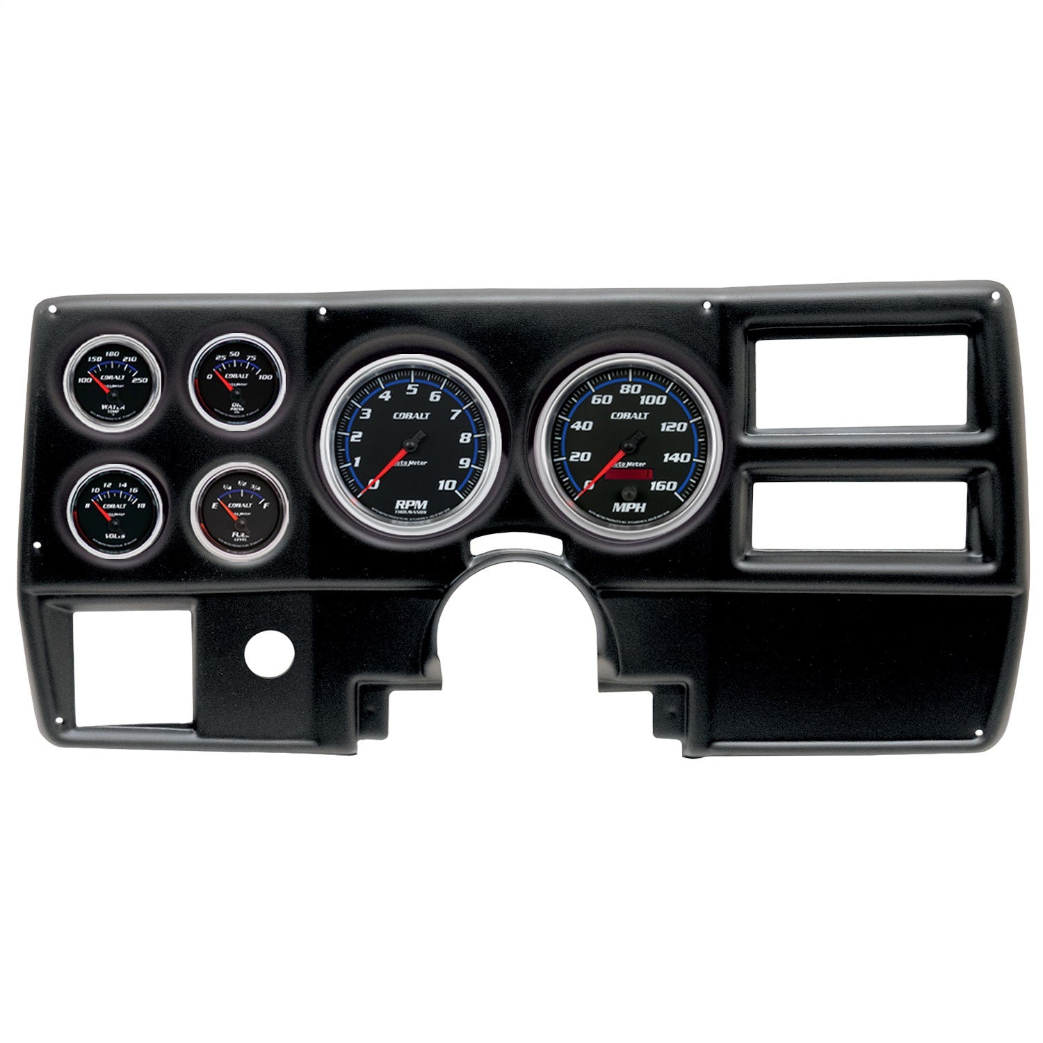 6 GAUGE DIRECT-FIT DASH KIT, CHEVY/GMC TRUCK AC 84-87, COBALT