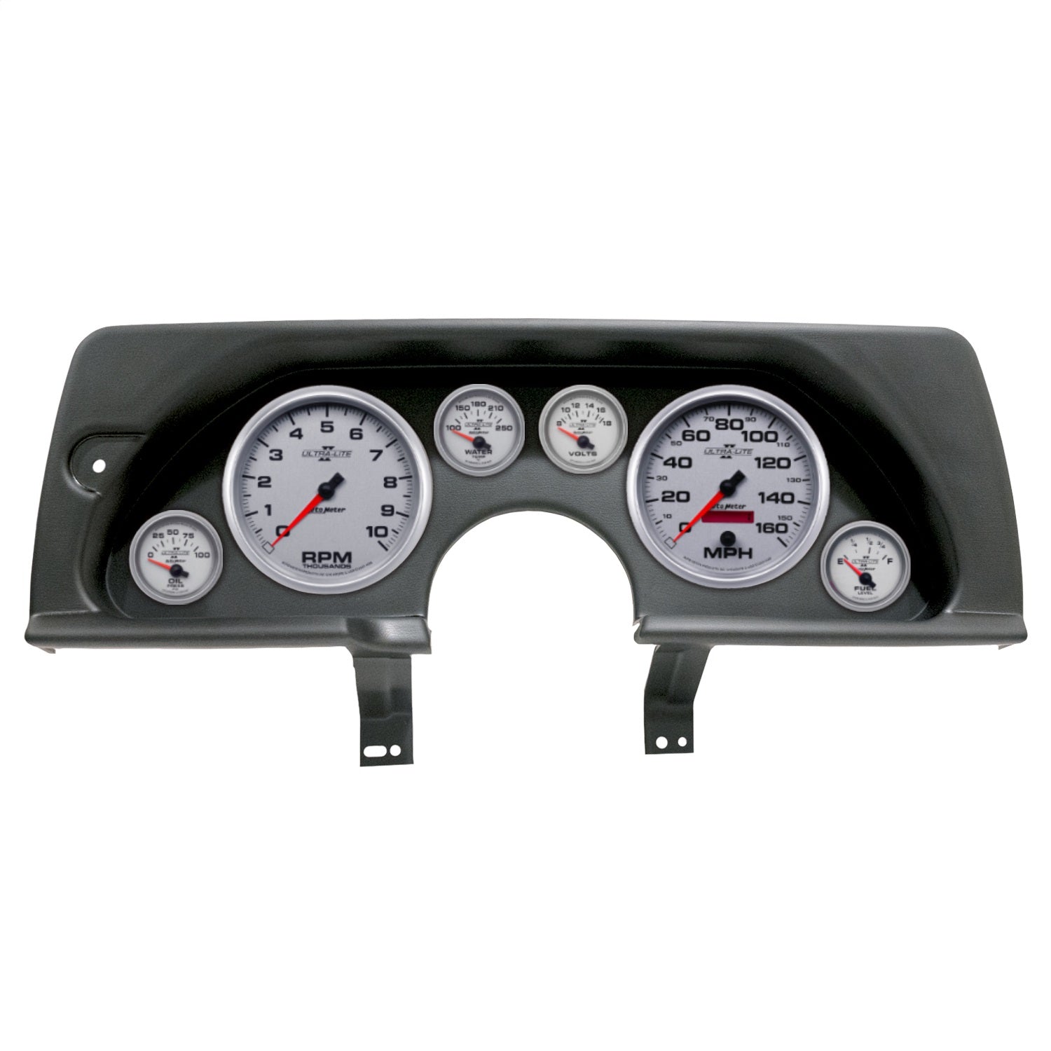 6 GAUGE DIRECT-FIT DASH KIT, CHEVY CAMARO 90-92, ULTRA-LITE II