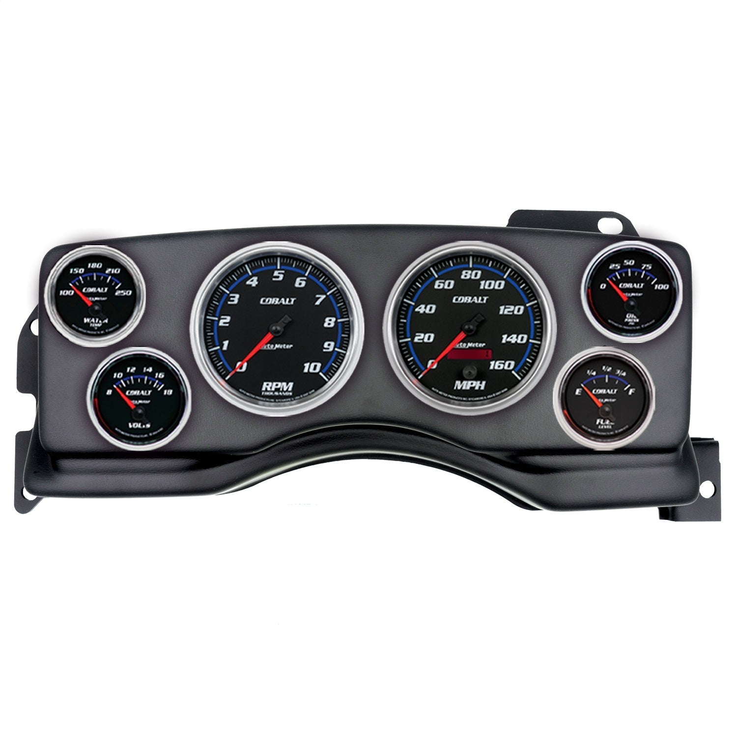 6 GAUGE DIRECT-FIT DASH KIT, FORD MUSTANG 90-93, COBALT