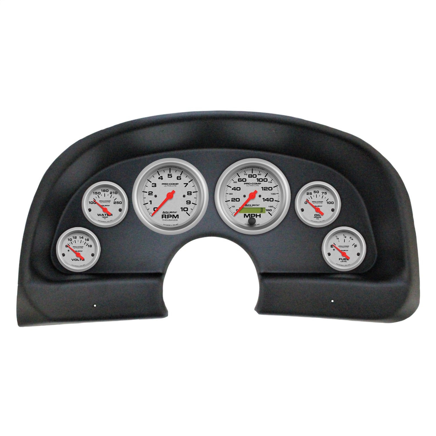 6 GAUGE DIRECT-FIT DASH KIT, CHEVY CAMARO 93-02, ULTRA-LITE