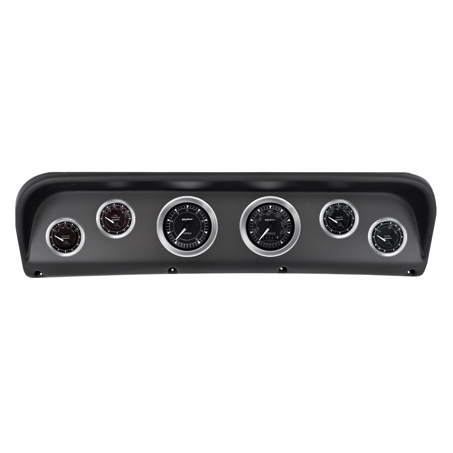 6 GAUGE DIRECT-FIT DASH KIT, FORD F100 67-72, CHRONO