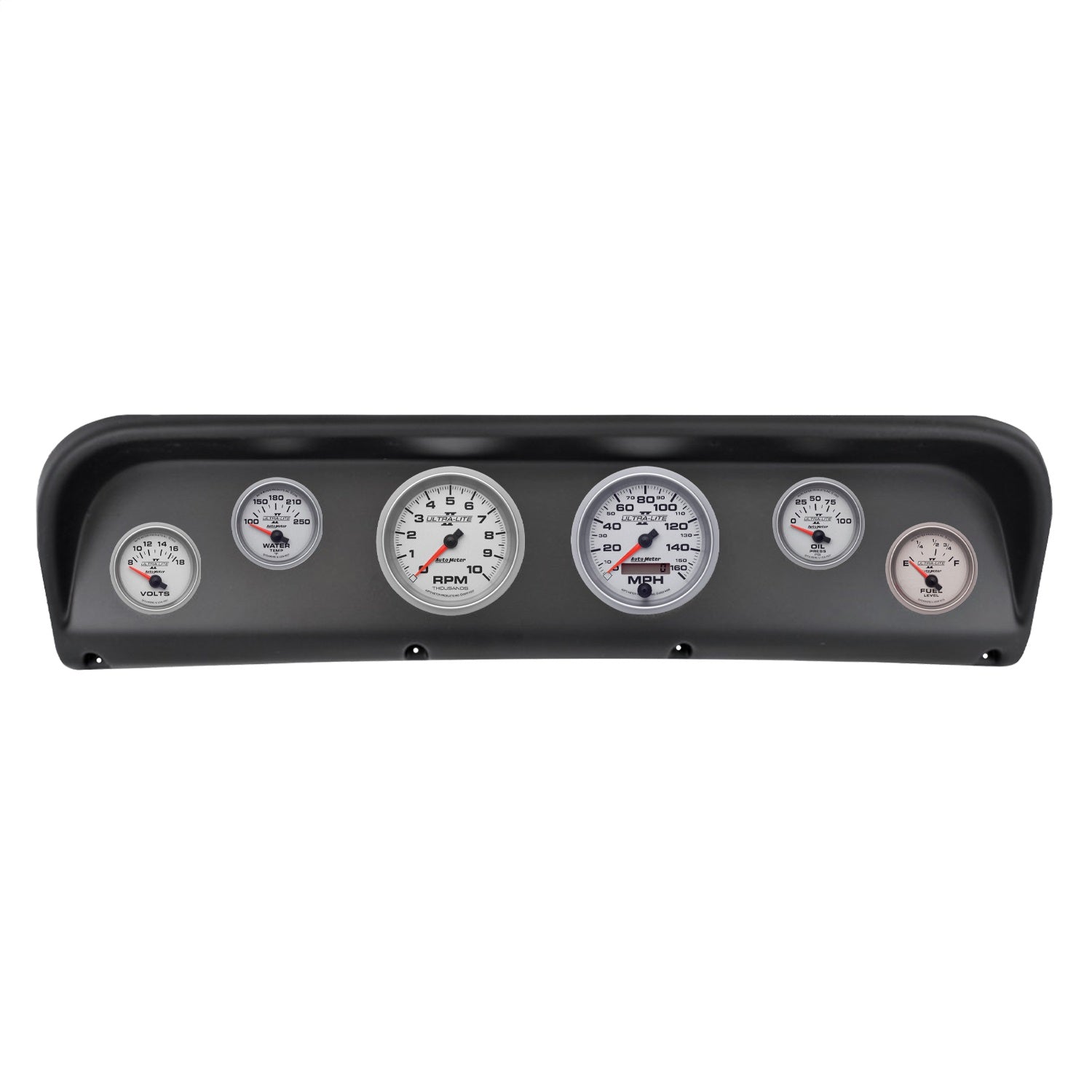 6 GAUGE DIRECT-FIT DASH KIT, FORD F100 67-72, ULTRA-LITE II
