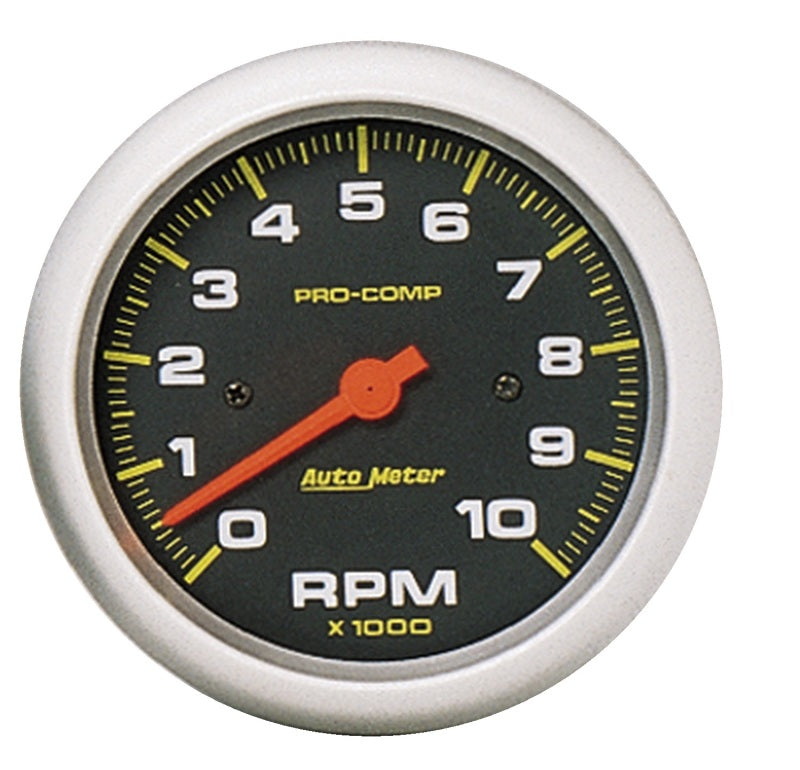 3-3/8" IN-DASH TACHOMETER, 0-10,000 RPM, PRO-COMP