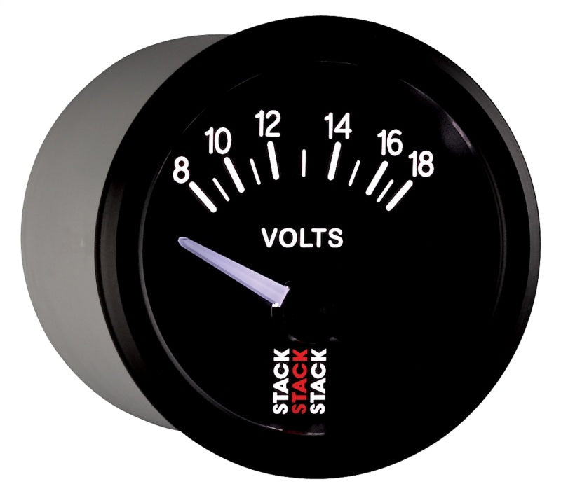 BATTERY VOLTAGE, ELECTRIC, 52MM, BLK, 8-18V