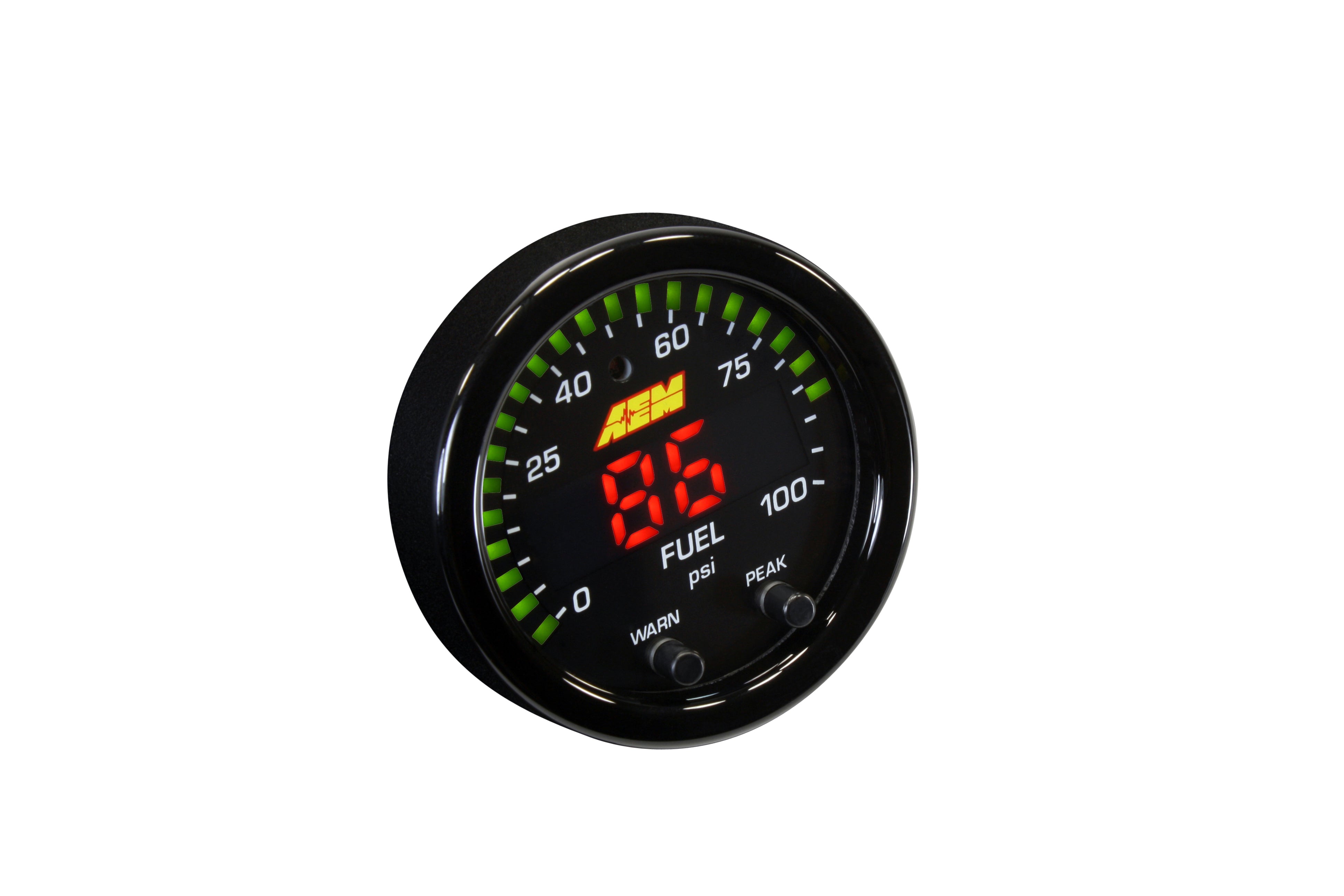 AEM 30-0301 X-Series Fluid Pressure Gauge, 0-100 psi