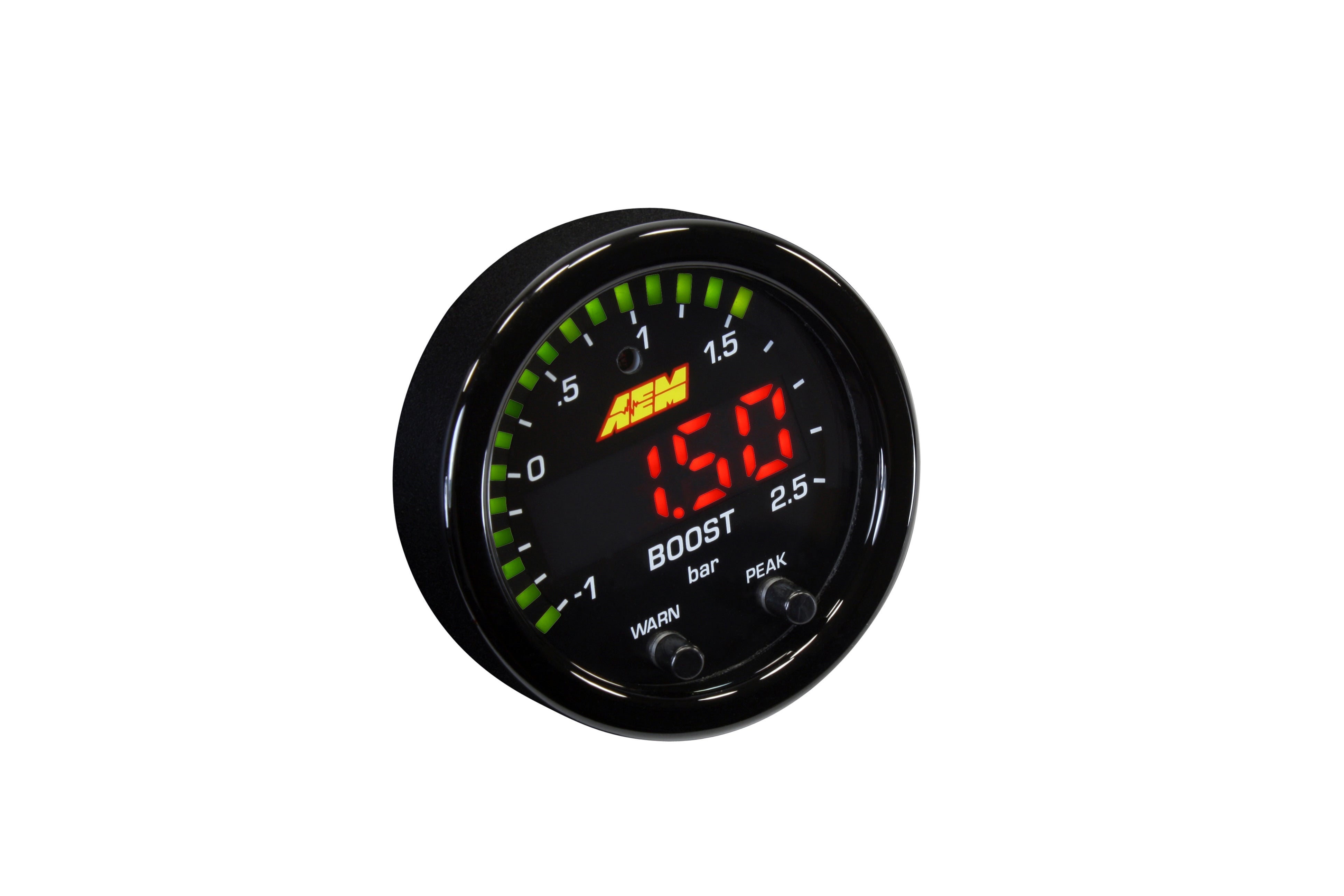 AEM 30-0306 X-Series Boost Gauge, 0-35psi / 2.5bar