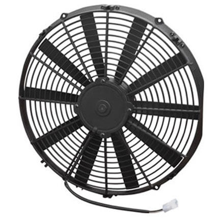 SPAL 30101516 16" Fan Puller Medium Profile 1604 CFM 10 Straight blades
