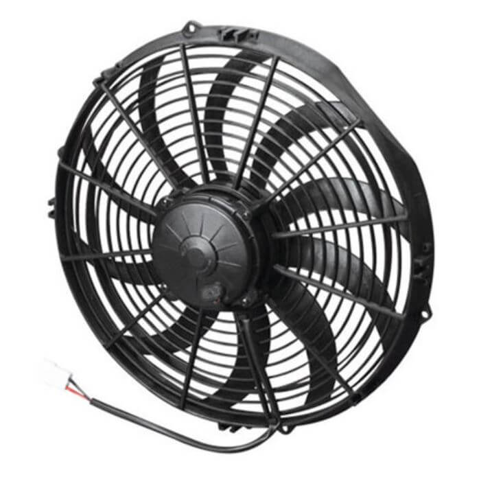 SPAL 30102042 14" Fan Puller High Performance 1864CFM 10-blade curved blade