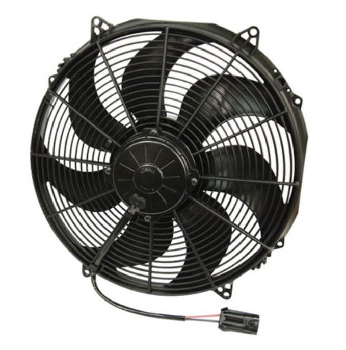 SPAL 30102803 16" Fan Puller Extreme Performance 1953CFM 10-blade paddle blade