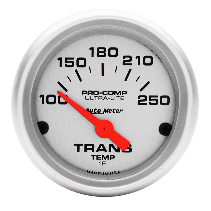 2-1/16" TRANSMISSION TEMPERATURE, 100-250 °F, ULTRA-LITE