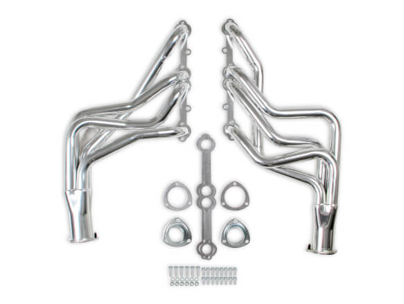 Flowtech 31100FLT Long Tube Header - Ceramic Coated, 1-5/8", 3" Collector