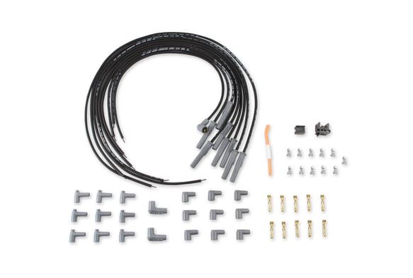 MSD 31193 Black, 8.5mm Super Conductor 8-Cylinder Multi-Angle - Universal