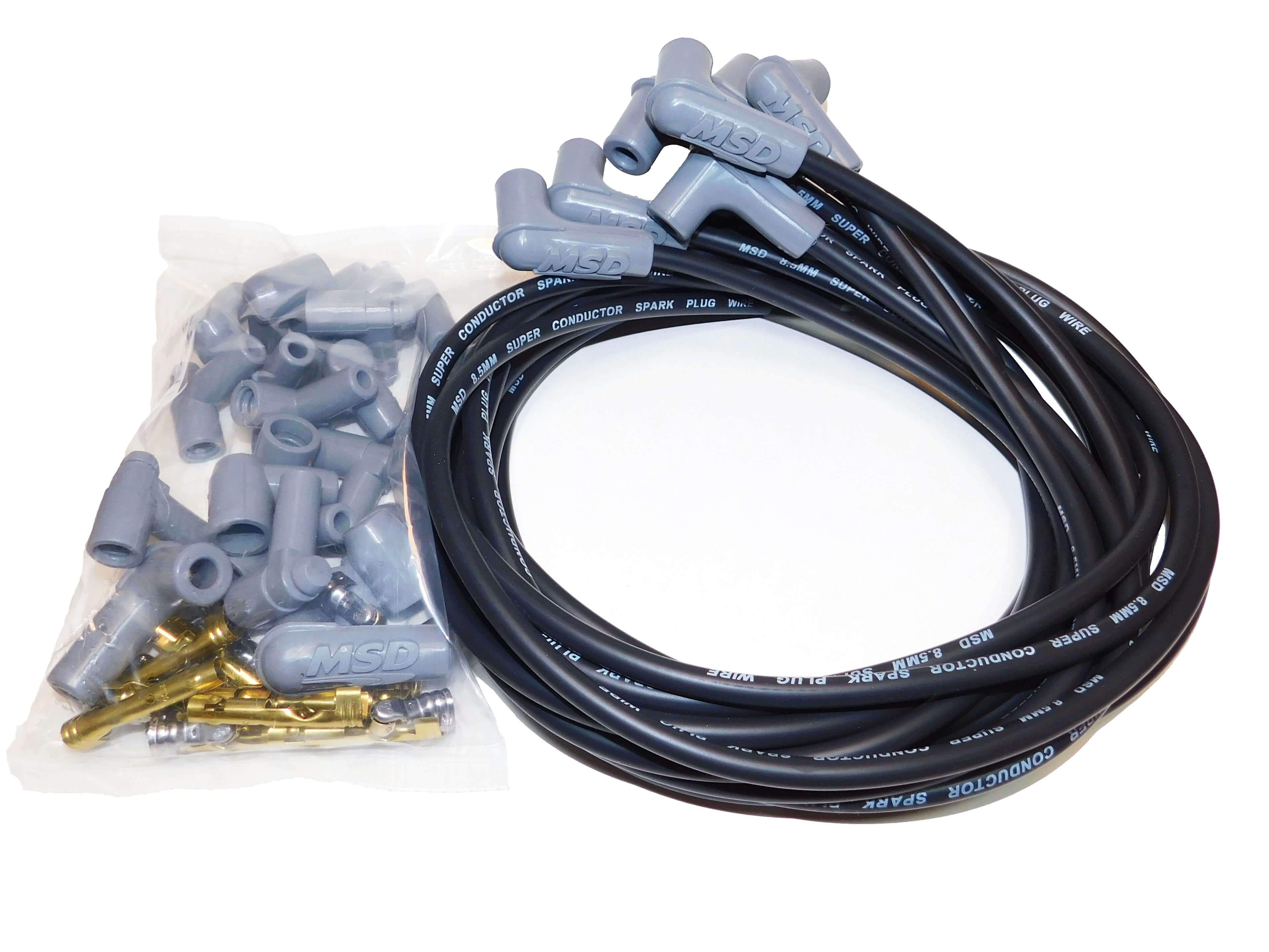 MSD 31233 Black Super Conductor Universal 8 Cyl. 90??