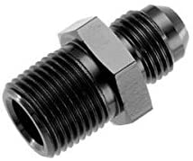 Redhorse Performance 816-16-12-2 -16 straight male adapter to -12 (3/4") NPT male - black