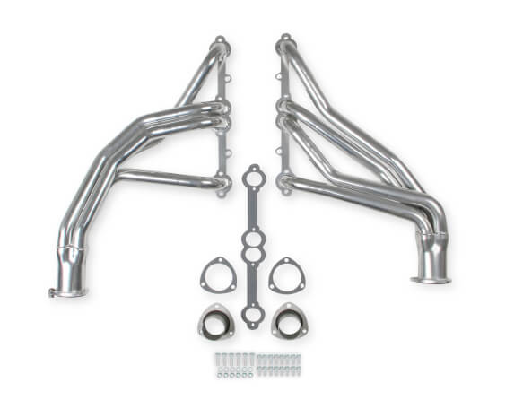 Flowtech 31500FLT Long Tube Header - Ceramic Coated, 1.5", 3" Collector